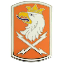 22nd Signal Brigade Combat Service ID Badge - Ira Green