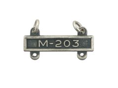 M-203 Silver-Ox Army Qualification Bar
