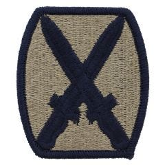 ARMY PATCH, 10TH MOUNTAIN INFANTRY OCP VELCRO
