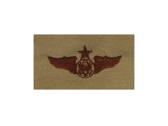 Air Crew Enlisted Senior Desert Brown Air Force Badge
