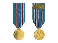 American Campaign Anodized Mini Medal