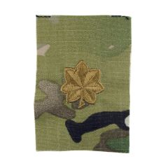 Army Embroidered OCP Sew-On Rank Insignia - Major (MAJ)