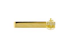NAVY TIE CLASP, E7 CPO GOLD PLATED 