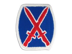 US Army 10th Mountain Infantry Division Full Color Patch