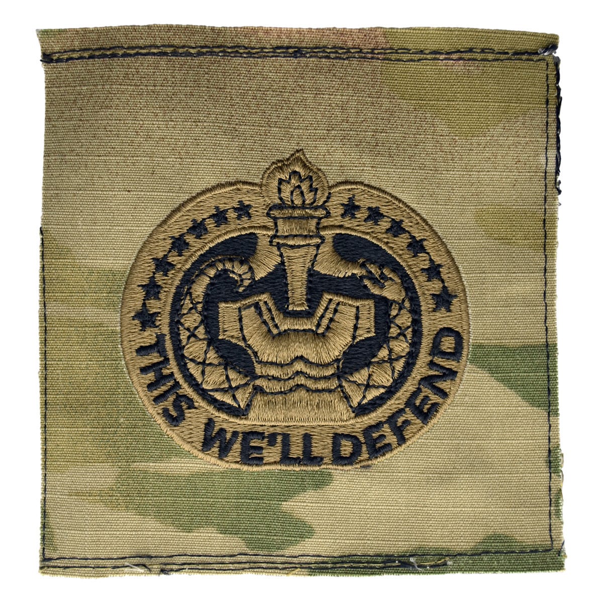US Army Identification Badge OCP Sew On - Drill Sergeant