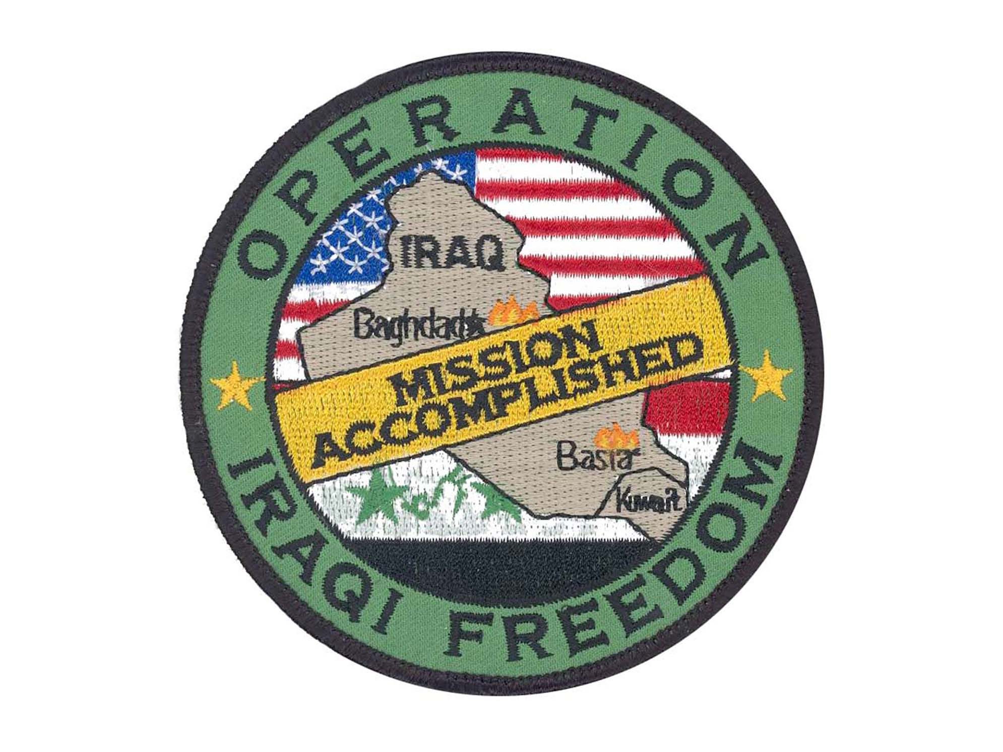 Operation Iraqi Freedom Army Patch Regular - Ira Green